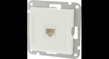 Kopp Riva CONTACTDOOS INBOUW TELEFOON/DATA 1X8P POLARWIT