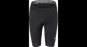 AGU Prime II Essential Fietsbroek - Fietsbroek Dames met Zeem - Wielrenbroek Dames - Zwart - M
