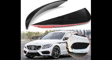 Passend Voor Mercedes C Klasse W205 AMG Styling Canard Spoiler Bumper Air Vent Splitter C63 C180 C200 C260 C300