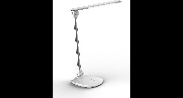 Platinet PDLKS065W Moderne design LED bureaulamp - 6W - Zilver
