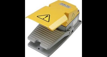 TRU COMPONENTS XF-302 Voetschakelaar 250 V/AC 15 A 1 pedaal Met beschermkap 1x NO 1 stuk(s)