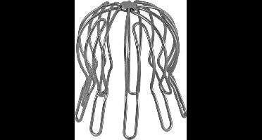 Nedco BV Boldraadrooster ø 110-130mm RVS