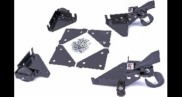 HBM Universeel Onderstel, 4 Delige Wielenset 225 Kg.