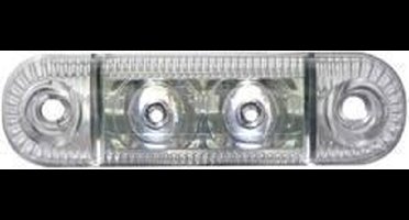 SecoRüt Markeringslicht Markeringslicht Zijkant 12 V, 24 V Wit Helder glas