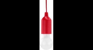 HyCell 1600-0176 Pull-Light PL Campinglamp LED 25 lm werkt op batterijen 50 g Rood