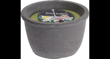 citronella kaars - buiten muggen - tuinkaars - buitenkaars - vlamschaal - tuin