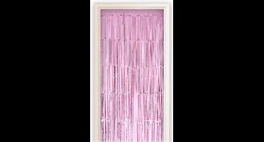 Witbaard Deurgordijn 100 X 250 Cm Folie Roze