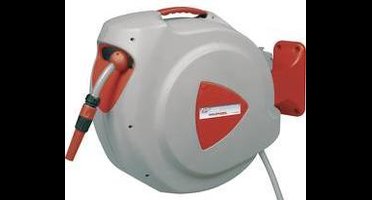 Holzmann Maschinen WSR30M Tuinslanghouder voor aan de muur Rood, Grijs 12.7 mm 30 m 1/2 inch 1 stuk(s)