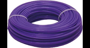 Toolland Trimmerdraad, nylon, paars, 3 mm, 100 m