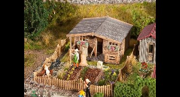 Faller - Volkstuin met groot tuinhuisje