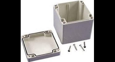 Hammond Electronics 1554EEGY – Universele behuizing – 90 x 90 x 90 mm – ABS – Grijs
