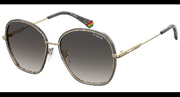 Polaroid PLD6113/S 2M2/LB Zonnebril - Dames - Goudkleurig - Gepolariseerd