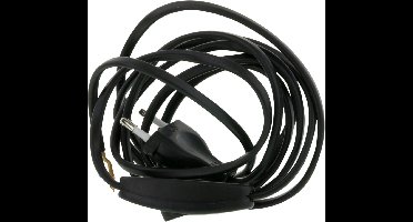 Q-Link aansluitsnoer – met schakelaar – max 1200W – 2 x 0.75 mm² – 1.8 m – zwart