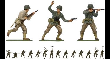Airfix Modelbouwpakket Militaire voertuigen - 02703V WWII U.S. Infantry - Figures Plastic - 1:32 - Modelbouw