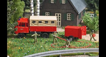 Busch - A-set: Feuerwehr Mannschaft H0 (3/21) * - BU7960 - modelbouwsets, hobbybouwspeelgoed voor kinderen, modelverf en accessoires