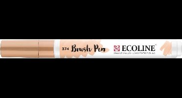 Ecoline - Brushpen - Roze beige - 374Talens