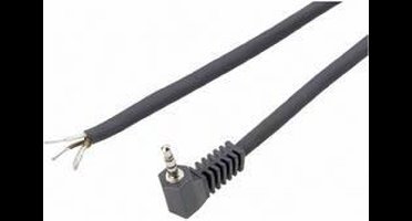 VOLTCRAFT XL-AC25SGW Jackplug 2.5 mm - Stereo Aantal polen: 3 Inhoud: 1 stuk(s)