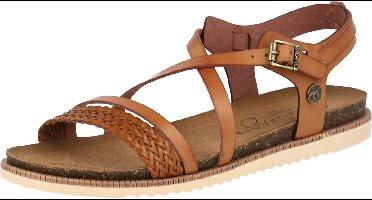 Mustang sandalen met riem Lichtbruin-39