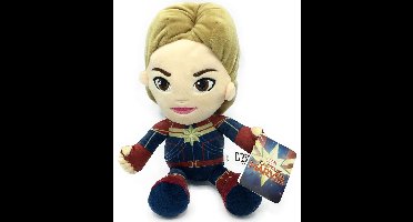 Marvel - Avengers - Knuffel - Captain Marvel - Pluche Actiefiguur - 33 cm
