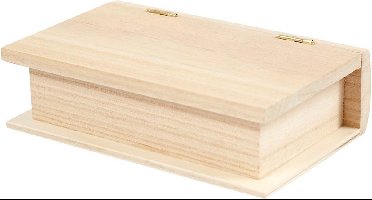 Boek doos, afm 14x9x4 cm, 1 stuk