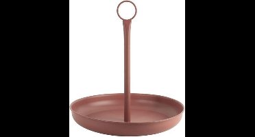 Serveerschaal | Metaal | Rood | Ø29cm