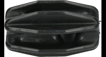 Zoneguard Isolator Eindspanner - 7x4x4 cm - Kunststof - Hoekisolator - Geschikt voor Schrikdraad - Isolatoren - Wit