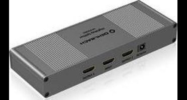 Oehlbach Highway Splitter HDMI-splitter 1 tot 2 poorten 3840 x 2160 Pixel