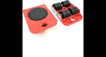 Meubelroller "heavy duty" | 150 kg belastbaar | 8 x 3 x 10.5 cm