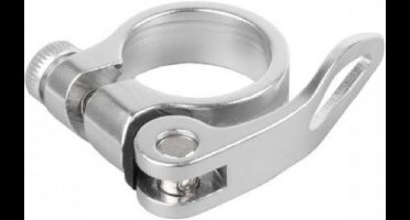 Kgs Zadelklem Quick Release Snelspan 34,9 Mm Alu Zilver