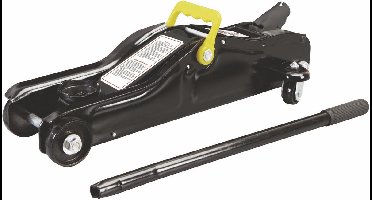 HP Autozubehör Flach-Rangierheber 2t Verrijdbare autokrik 2 t Werkhoogte: 8.5 - 33 cm