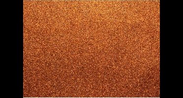 Kangaro glitterkarton - koper - 50x70cm - pak à 10 vel - K-0060K11