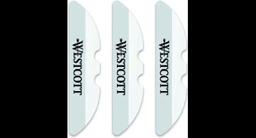 Reservemesjes Westcott keramisch 3 stuks