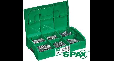 Spax schroeven montagekoffer - T-STAR plus - deeldraad (703-delig)