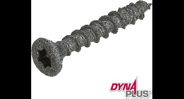 Dynaplus - Unischroeven - Torx 25 platkop - 4,5 x 30mm - Verzinkt - Voldraad (200 stuks)