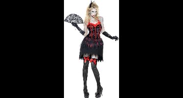 Zombie Kostuum | Sexy Zombie Burlesque | Vrouw | Small | Halloween | Verkleedkleding