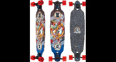 Sector 9 longboard Kirin Fractal drop through 36