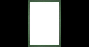 Passe-Partout Fotomaat 25x35 cm - Lijstmaat 30x42 cm - Groen Bos - Museumkarton - Fotolijst niet inbegrepen