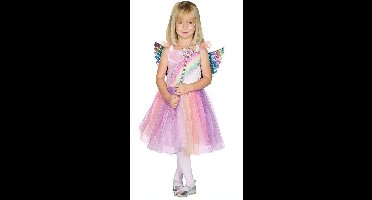 Rubie's Verkleedjurk Regenboogfee Meisjes Polyester Roze Maat 128