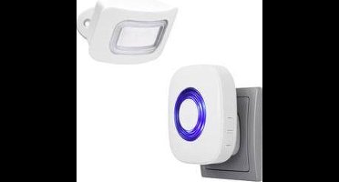 PENTATECH Bewegingsmelder FD25 Wit Set 82 dB 34112