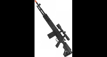 Vegaoo - Zwart machinegeweer voor kinderen 71 cm