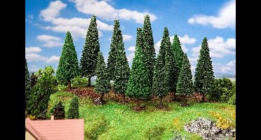 Faller - 15 Sparren, groot - modelbouwsets, hobbybouwspeelgoed voor kinderen, modelverf en accessoires