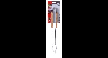 Barbecuetang met Houten Handvat | 41 cm