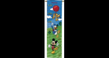 Vervaco - Telpakket kit - Geboorte - Groeimeter - Disney Mickey, Donald & Pluto op pad - PN-0021837 - Borduren - Borduurpakket - Borduurpakket geboorte - Borduurpakket volwassenen