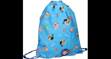 Nickelodeon Gymtas 44 Cats Pawesome 44 X 37 Cm Blauw