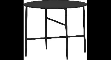 Penny tuintafel Ø 50 cm. H 40 cm, zwart.