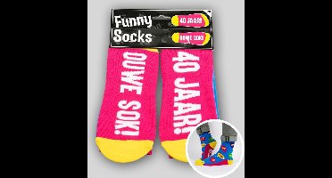 Funny Sokken 40 jaar