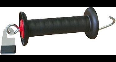 AKO Poortgreep zwart verzinkt + Litzclip lintverbinder 20mm