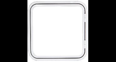 Serviceluik 570x600mm wit rechts - zonder paneel