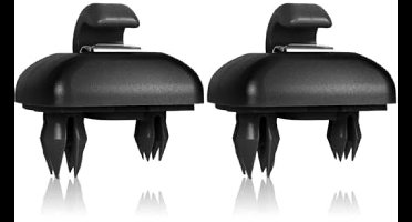 Zonneklep Autohouder 2 Stuks voor Auto's - Compatibel met Diverse Modellen