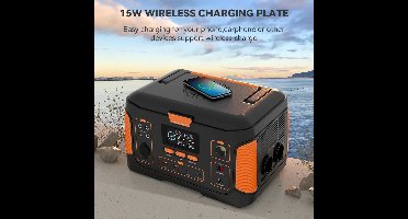 Power Station – Draagbare Generator – Noodstroom – Mobiele Stroomvoorziening – 1000W – 932Wh – Pure Sine Wave